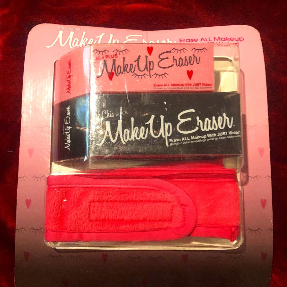 New Makeup Eraser Set (Pink and Black)